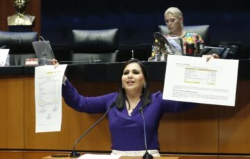 Mayuli Martínez acusa que el Tren Maya “ordeña” recursos que deberían destinarse a salud y seguridad