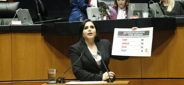 “Morena maquilla la violencia”: Mayuli Martínez